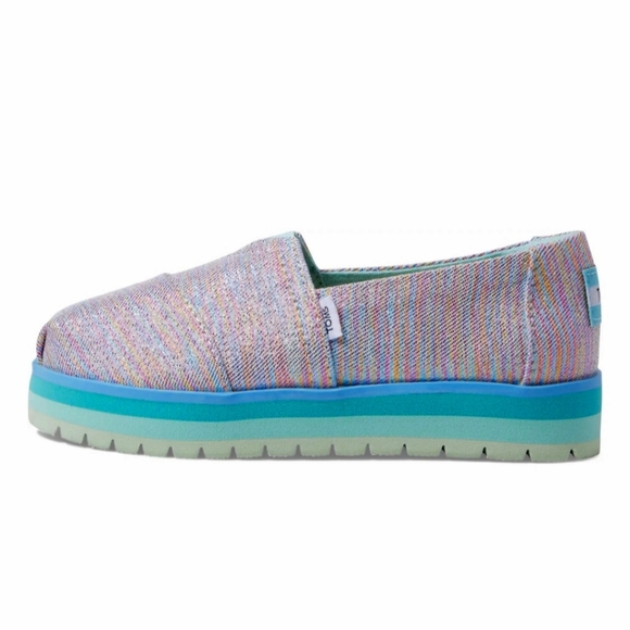 TOMS Kids' Alpargata Platform Slip-On - Picture 2 of 7